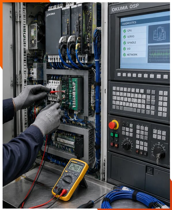 Ремонт систем ЧПУ Okuma OSP в Курганинске